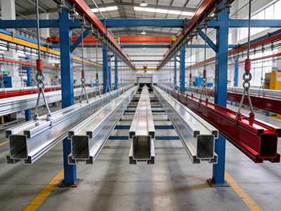 Anodizing line